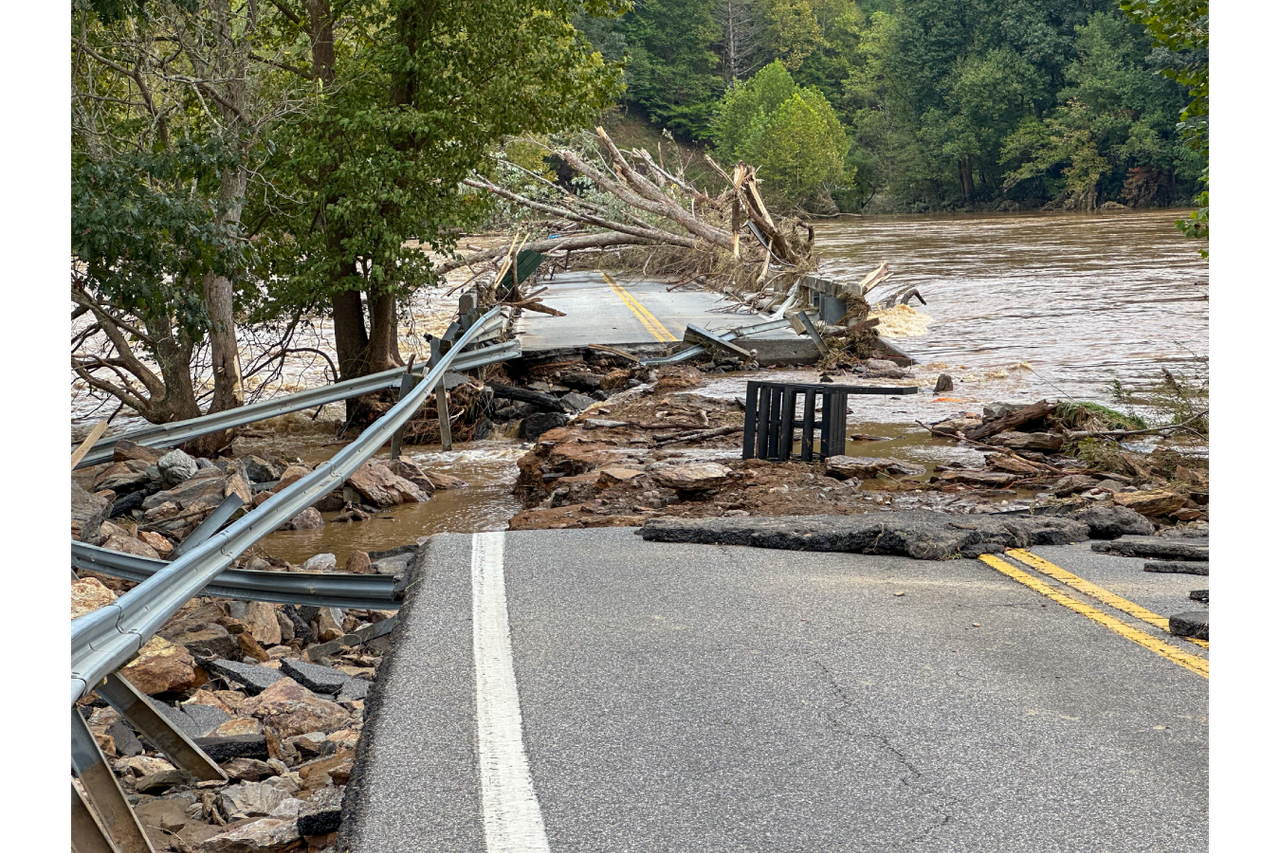 About a month after Hurricane Helene made landfall in the southeastern