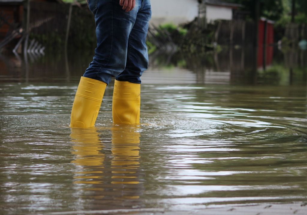 lluvia; inundación; preparación