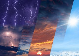 Abril con temperaturas extremas y tormentas fuertes