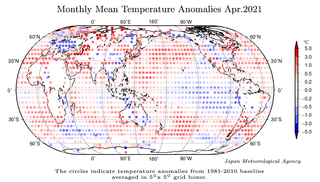 Abril de 2021 a nivel global: el noveno más cálido