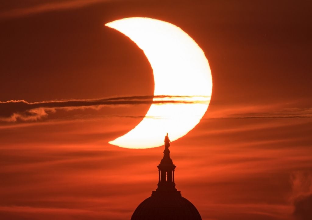 eclipse parcial de Sol