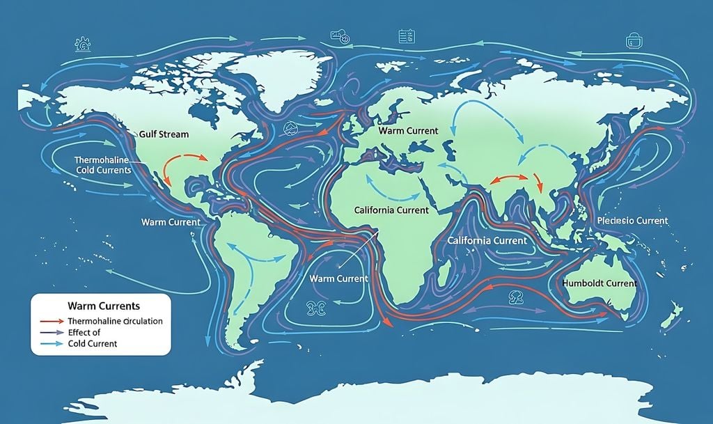Die Meeresströmungen: Wetter und Temperaturmotoren der Welt