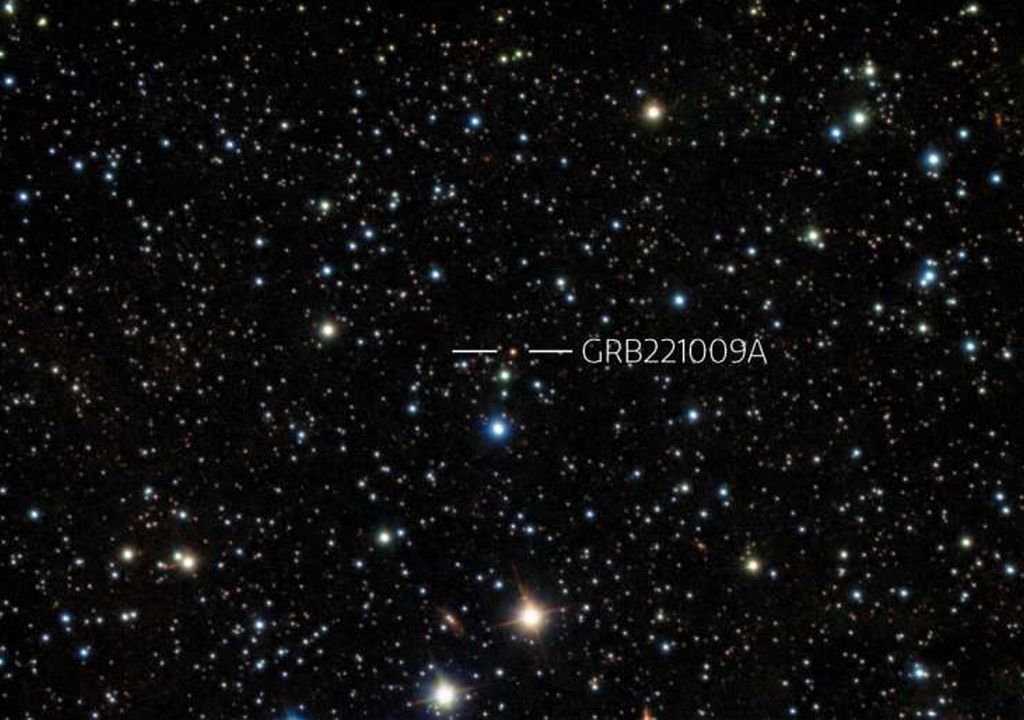 rayos gamma GRB221009A explosión supernova agujero negro estrella rayos gamma GRB221009A explosión supernova agujero negro estrella