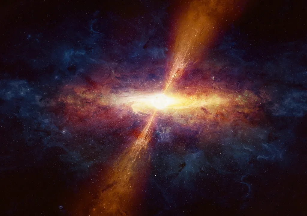 rayos gamma GRB221009A explosión supernova agujero negro estrella