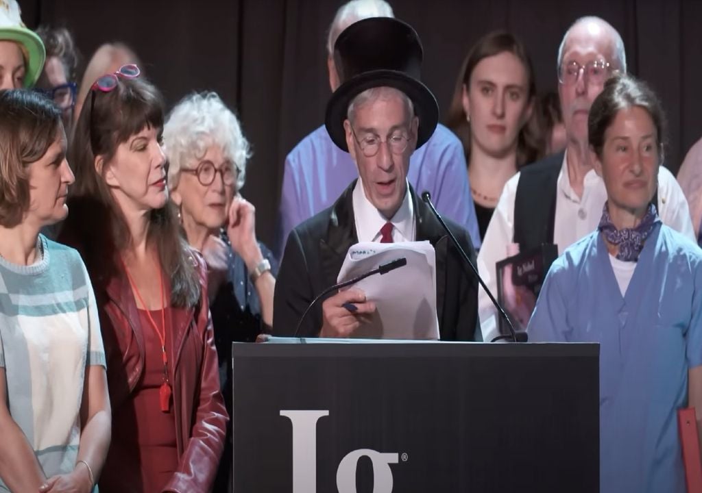 36ª cerimónia dos Ig Nobel 2025 na Universidade de Boston 36ª cerimónia dos Ig Nobel 2025 na Universidade de Boston