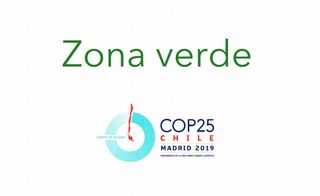 Acción climática en la Zona Verde de la COP25 en Madrid