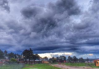 Tormentas acompañadas de granizo en diversos estados de México