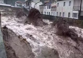 Açores : les images terribles et impressionnantes des inondations !
