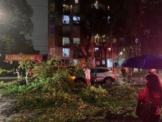 Intensa lluvia activa alerta naranja en la CdMx y EdoMex