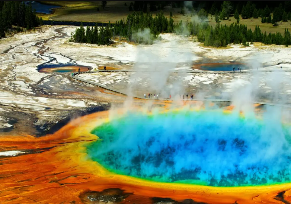 La actividad del gran volcán de Yellowstone se está desplazando hacia el noreste . Noticias en tiempo real