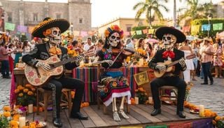 La muerte toma las calles de CDMX por el D&iacute;a de Muertos 2026 con desfiles, catrinas, luces y espect&aacute;culos imperdibles