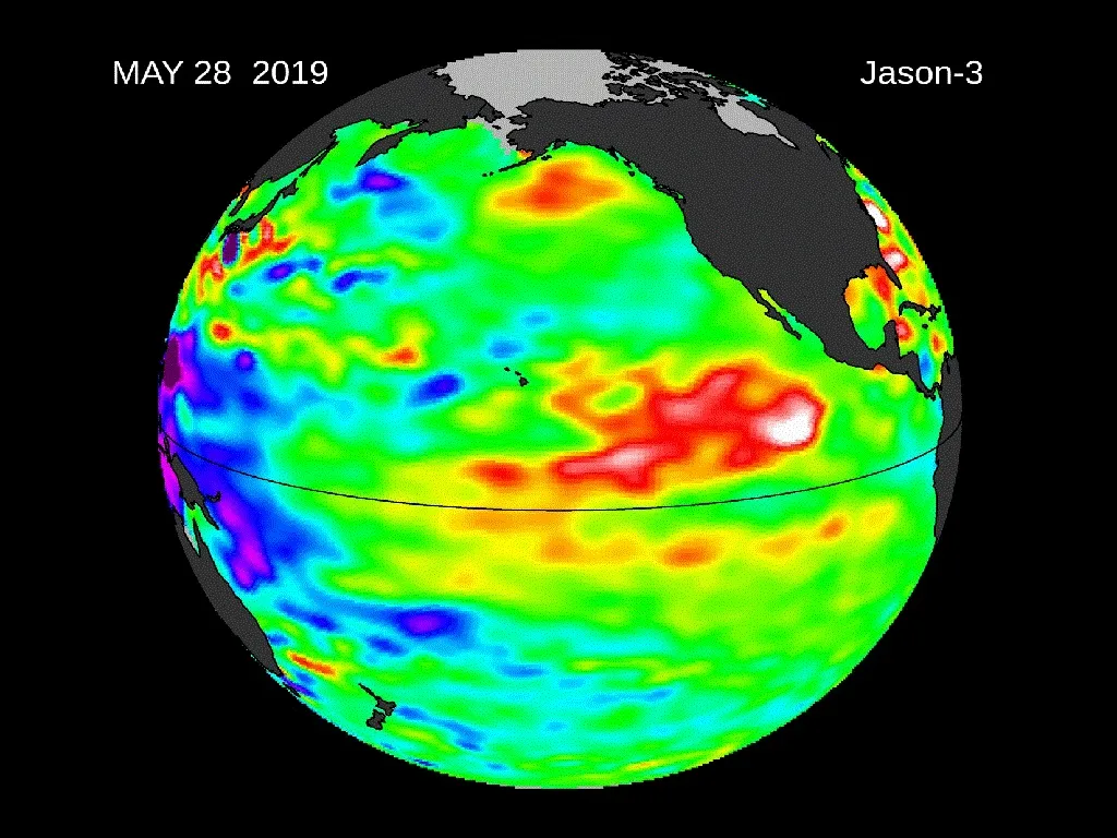 El Niño persiste sobre el Pacífico Central