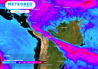 Acumulado de chuva na semana: onde e como chove no Brasil nos próximos 5 dias