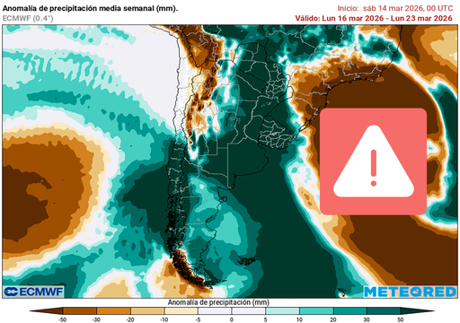 Acumulados de lluvia extraordinarios en el centro de Argentina: Leo De Benedictis explica qu&eacute; puede pasar esta semana