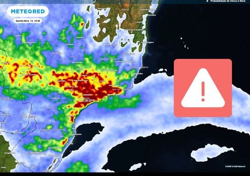 Acumulados de chuva podem superar os 200 mm em SP e no RJ nesta semana; confira o alerta