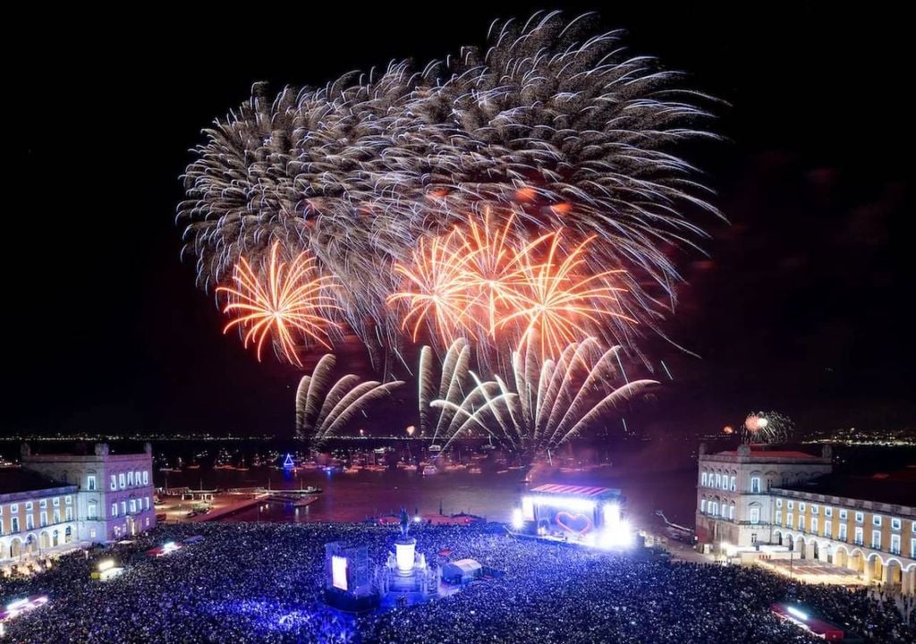 Passagem ano Terreiro do Paço