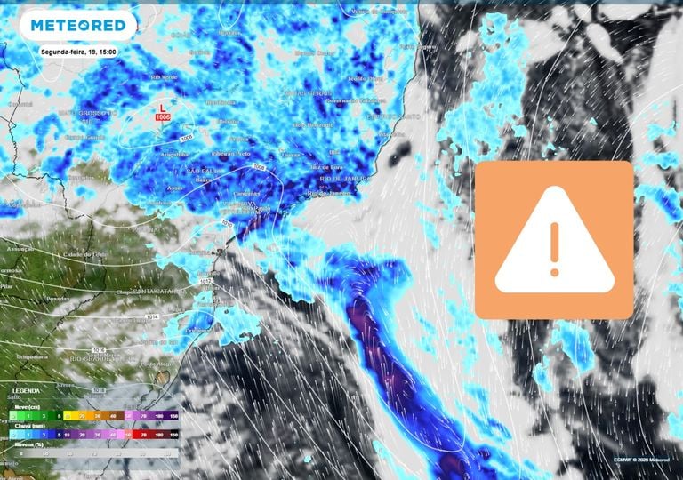 Adeus, calor&atilde;o: frente fria traz al&iacute;vio t&eacute;rmico e alerta de temporais ao Sudeste; saiba quando