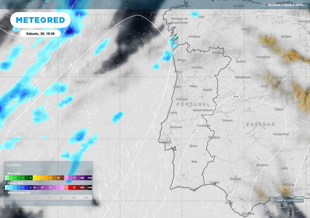 O tempo estável, e quente ainda nalgumas regiões, deverá durar até sábado, 26 de setembro. Mesmo assim, amanhã já é expectável um aumento generalizado da nebulosidade, bem como a possibilidade de chuviscos ao final do dia em pontos do litoral Norte.