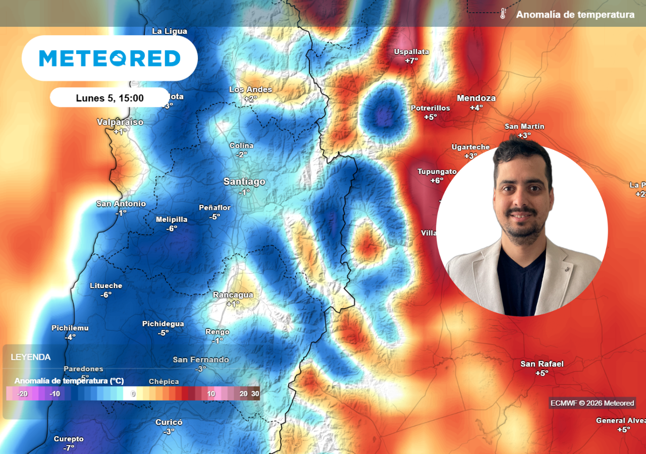 El próximo lunes el ECMWF anticipa una jornada fresca en la capital: aumento de nubes dejaría máximas en torno a 26 °C.