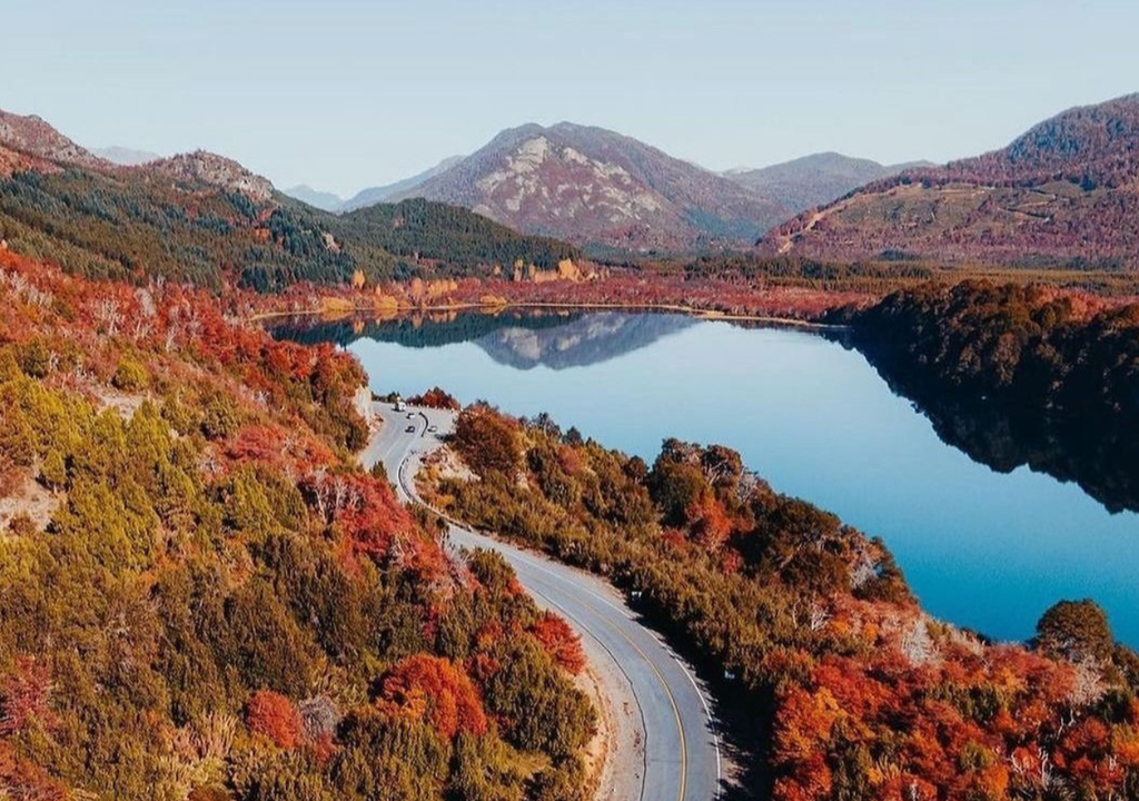 Ruta de los Siete Lagos Primero se sumará a la ruta el lago Meliquina y, luego, el Lolog. Foto: X @Imagen_Arg