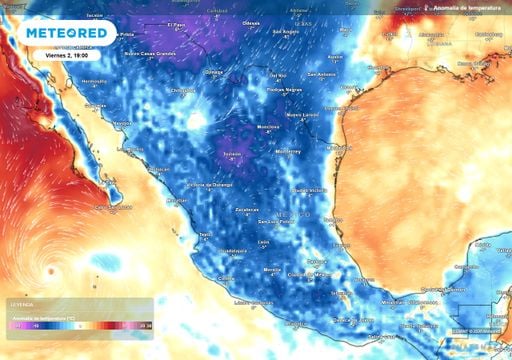Adi&oacute;s al calor: tendremos intensas lluvias y notable descenso de temperaturas por humedad, frentes fr&iacute;os y aire polar