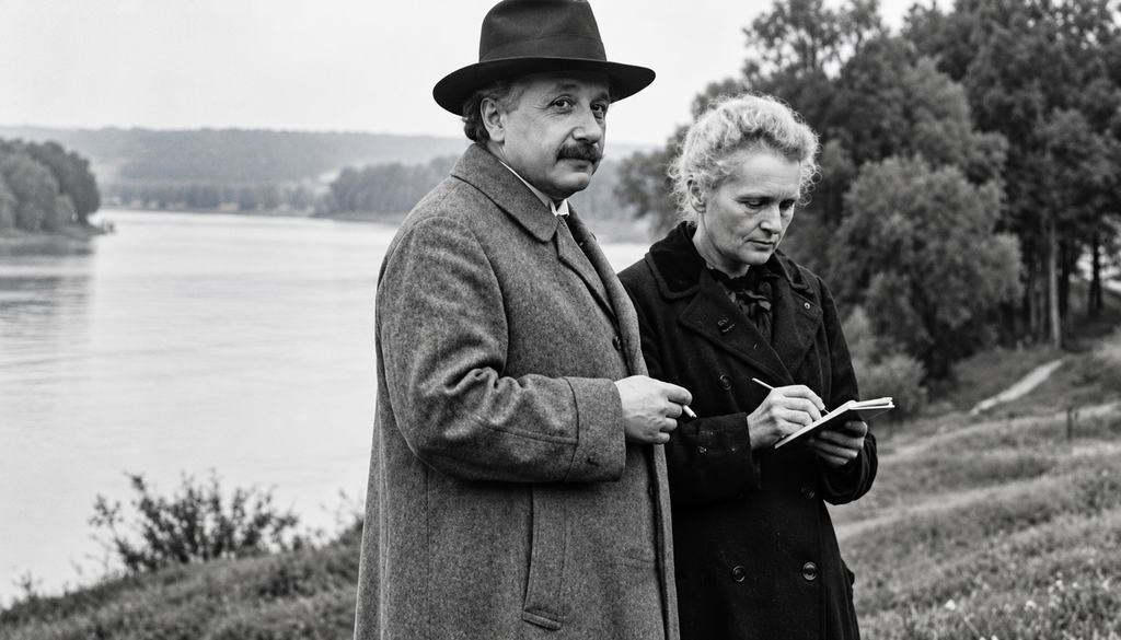 Albert Einstein y Marie Curie se reunieron varias veces a lo largo de sus respectivas carreras.