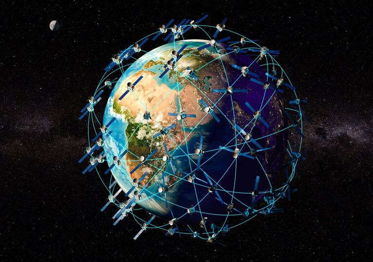 Satélites orbitando la Tierra Satélites orbitando la Tierra