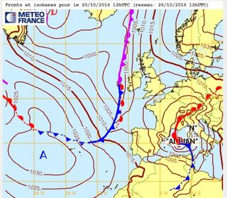 Adrian: la primera borrasca mediterránea nombrada