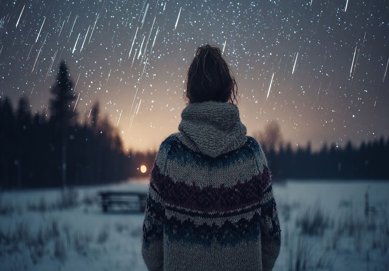 Vor Weihnachten gibt es viele Sternschnuppen zu bewundern (Foto: Adobe Stock)