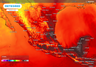Advertencia ante periodo caluroso: temperaturas llegarán a 45°C, favorable para incendios forestales