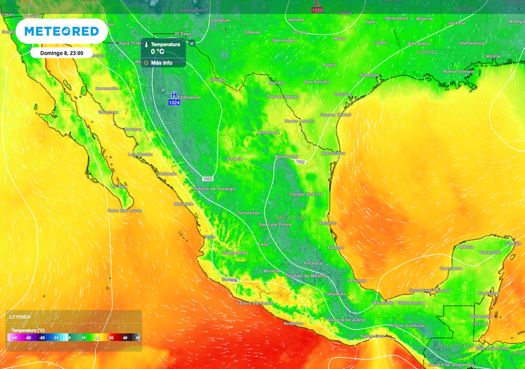 Se mantiene un ambiente frío y gélido, principalmente sobre el Centro y Norte, con posibles heladas al anochecer en zonas montañosas, de valle y en el Eje Neovolcánico.