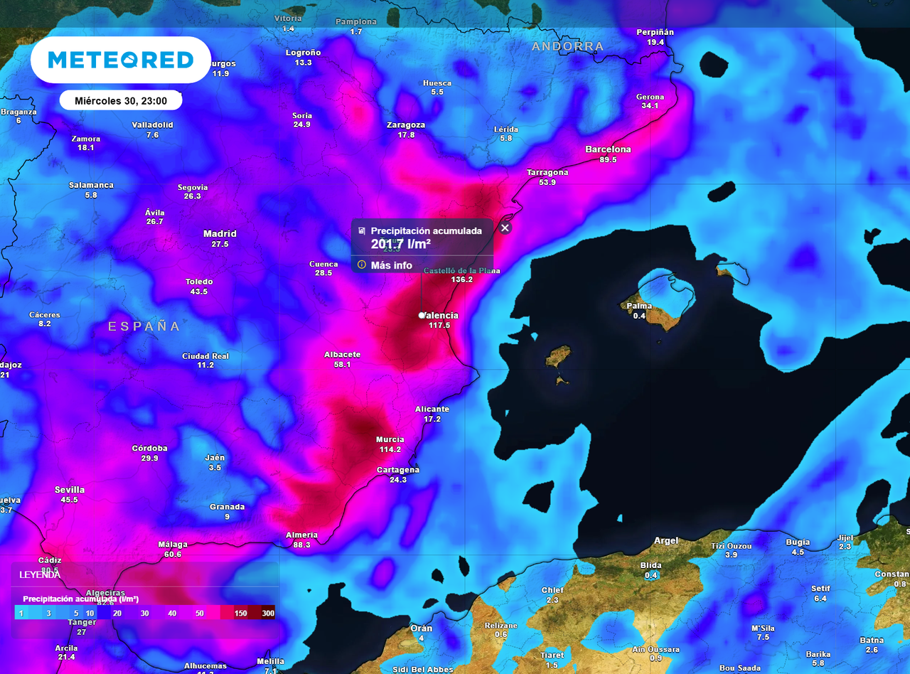 AEMET ya activa avisos rojos por la DANA: 16 provincias en riesgo hoy por  fuertes lluvias y tormentas