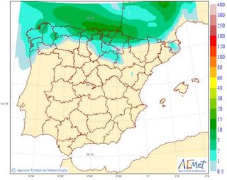 AEMET modifica el método de predicción de precipitaciones