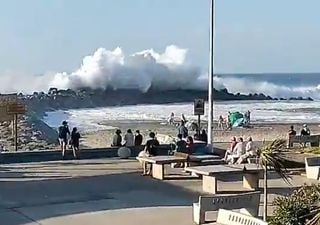 Marejadas anormales en Chile: sobrepasos, inundaciones, daños estructurales y una vida han cobrado las potentes olas