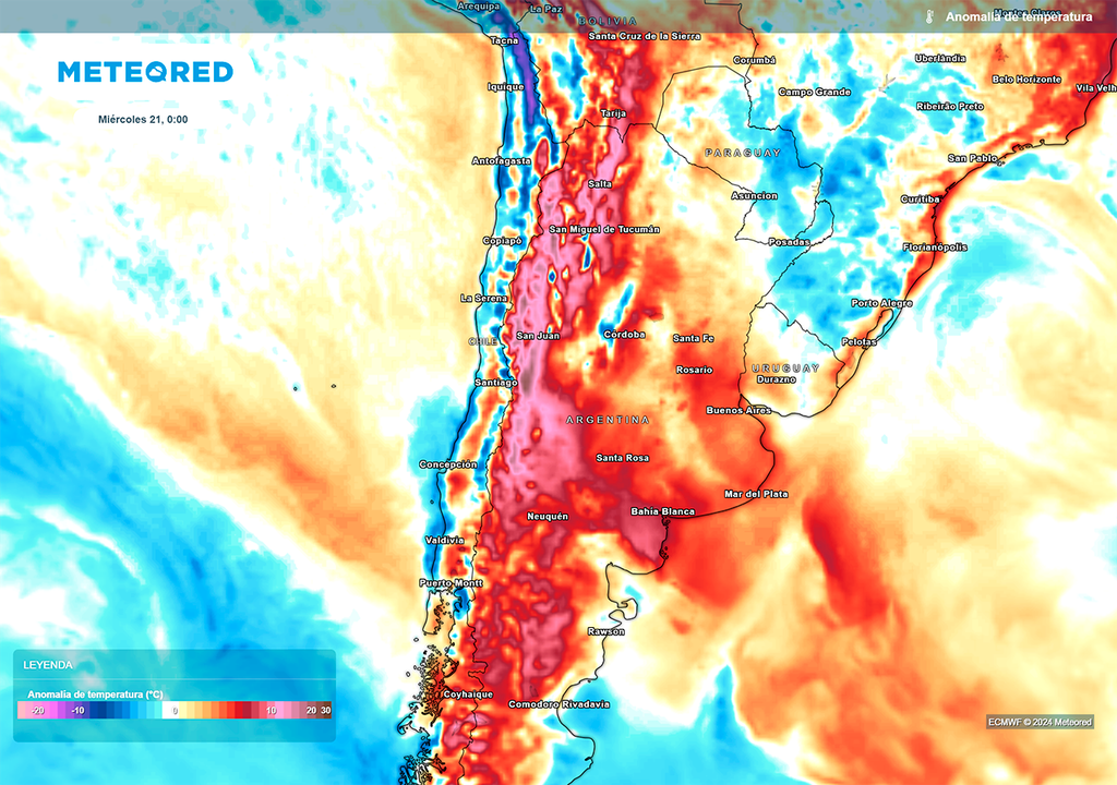 Calor, Humedad, Lluvia, Alivio, Temperatura, Argentina