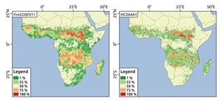 África: más incendios de lo que se pensaba