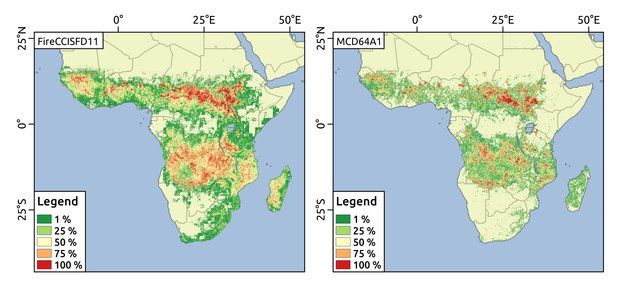 áfrica: Más Incendios De Lo Que Se Pensaba áfrica: Más Incendios De Lo Que Se Pensaba