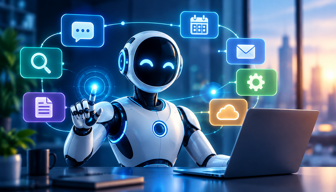 Agentic AI zeichnet sich als nächste Generation der KI-Anwendungen ab. Bild: KI-generiert