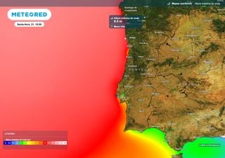 Agitação marítima, vento e precipitação colocam 14 distritos sob aviso amarelo e laranja entre amanhã e sábado