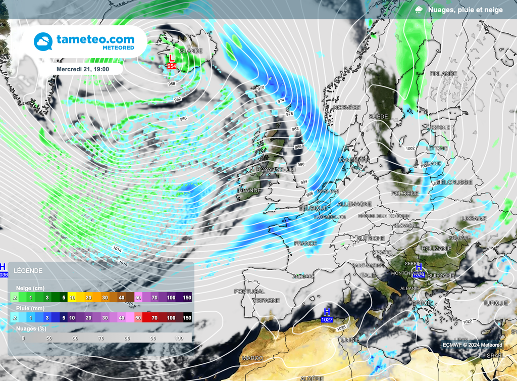 Un défilé de perturbations s'annonce sur l'hexagone. Un défilé de perturbations s'annonce sur l'hexagone.