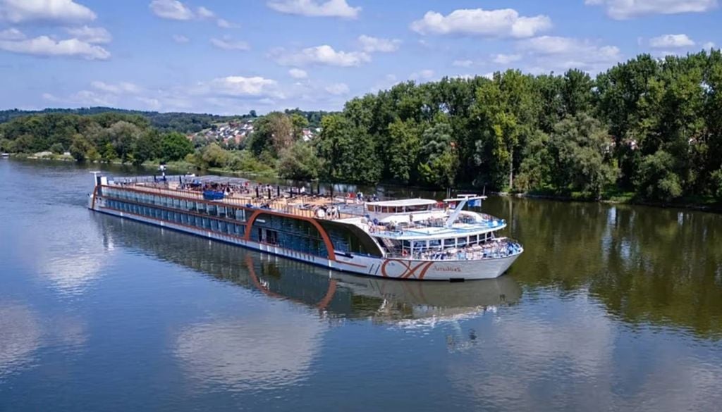 Cruzeiro Conheça o gigante que vai navegar no Danúbio. Foto: AmaWaterways