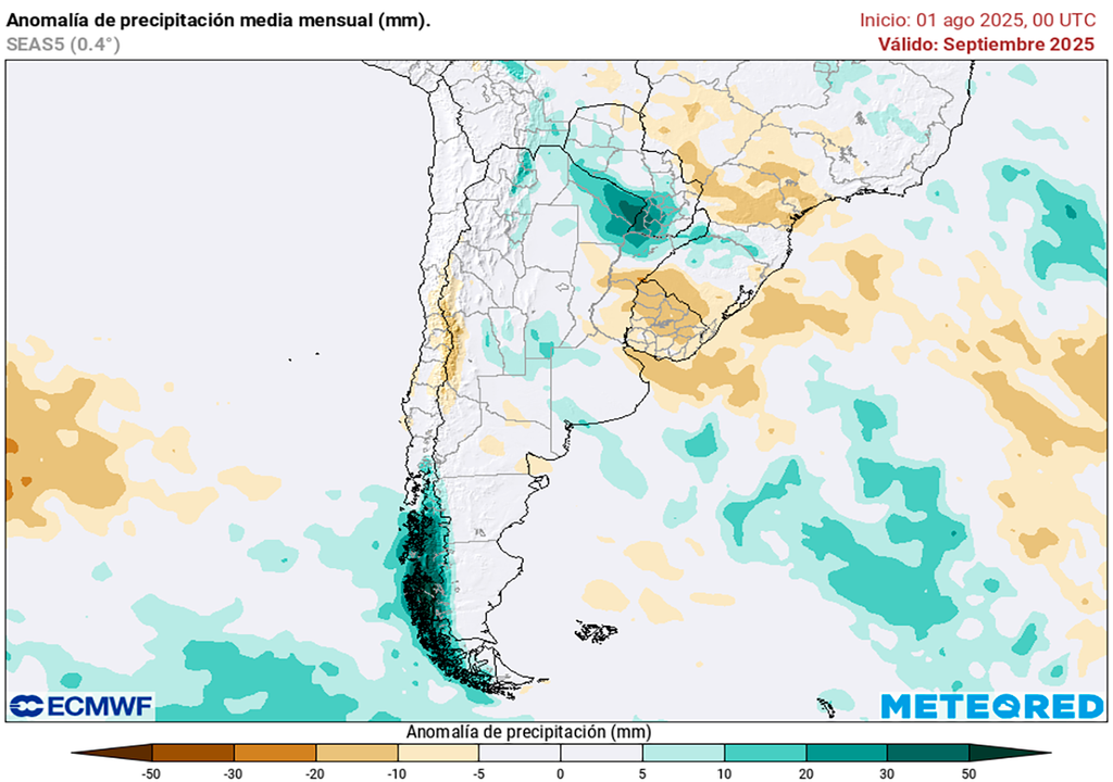 Septiembre, Primavera, Lluvia, Temperatura, Heladas, Olas de Calor, Pronóstico, Argentina