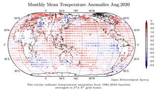 Agosto de 2020: el 4º más cálido desde 1891 según JMA