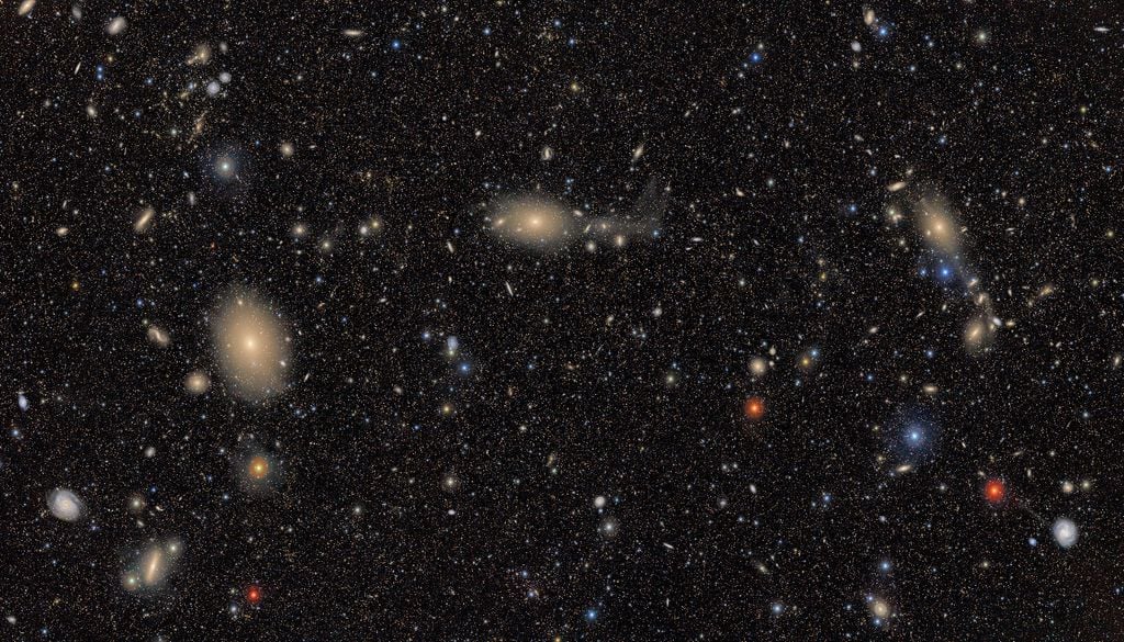 L'ammasso della Vergine contiene circa 1500 galassie. Credit: RubinObs/NOIRLab/SLAC/NSF/DOE/AURA