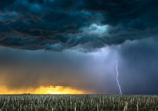 Agosto se despide con ambiente fresco en el norte y tormentas intensas