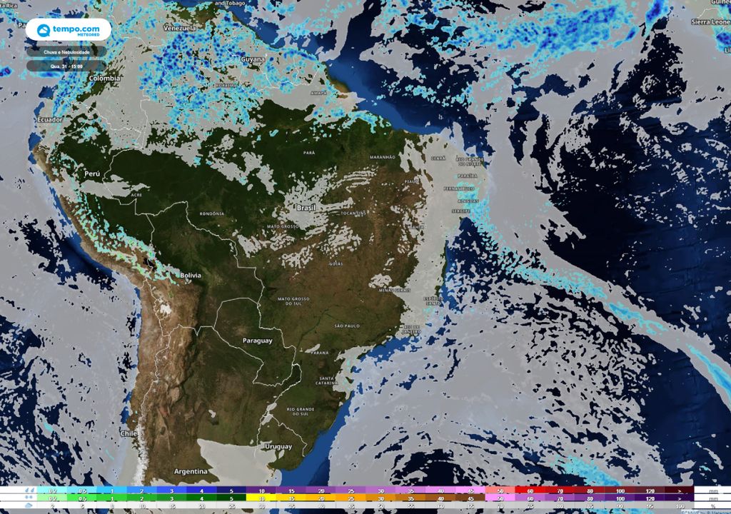 Frente fria no Nordeste Frente fria no Nordeste