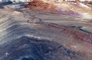 El agua antigua de Marte es uno de los objetivos del rover Curiosity: explorando el Monte Sharp