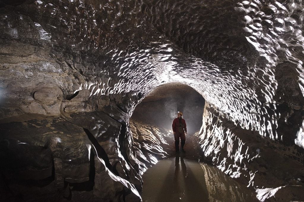 Profil de la grotte Markov Spodmol, Slovénie / Tanguy Racine, KARST.