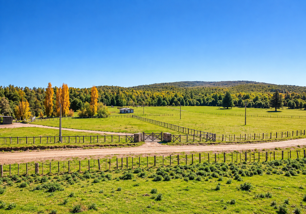 Terrenos agricolas al sur de Chile, nuevas zonas de explotacion para la fruticultura de hoja caduca.
