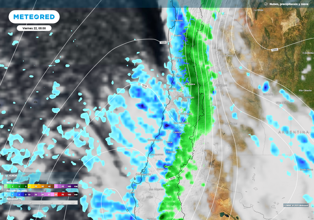precipitaciones previstas